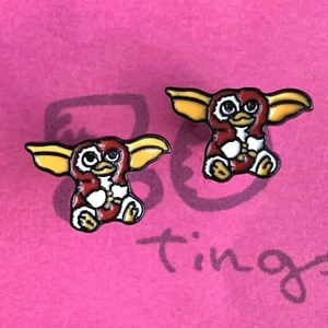 Gizmo Metal Stud Earrings - Picture 1 of 1