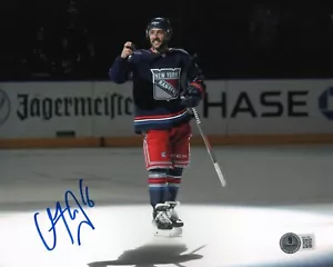 Vincent Trochek autographed signed 8x10 photo NHL New York Rangers BAS - Picture 1 of 1