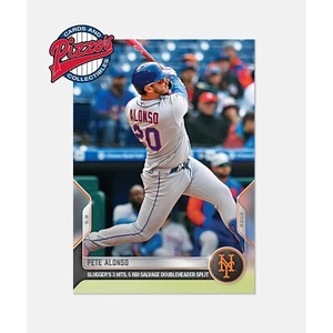 Pete Alonso 3 Hits 5 RBI Mets - 2022 MLB TOPPS NOW Card 144 In Hand - Picture 1 of 1