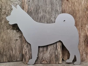 AKITA PERRO METAL ARTE DE PARED PERSONALIZADO RAZA ACERO PEDIGRÍ HOGAR JARDÍN REGALO - Imagen 1 de 9