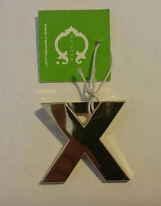 Original C. Wonder Gold Initial Belt Buckle Letter X $28 - Picture 1 of 2