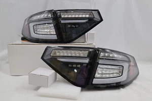 NEW Black LED Sequential Tail Lights for~2008-2014~Subaru Impreza WRX Hatchback - Picture 1 of 7
