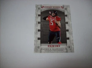2017 Panini - Knight School #KNS-PM Patrick Mahomes II Rookie NM Free Shipping - Picture 1 of 6