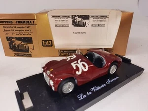 Brumm Ferrari 125S #56 Cortese Circuito Caracalla 1947 1. Sieg 1/43 PROMO - Bild 1 von 2