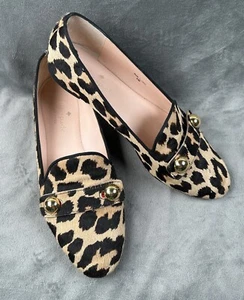 Kate Spade New York Auth Ballet Flats Women Calf Hair Animal Print Shoes Sz 6M - Picture 1 of 12