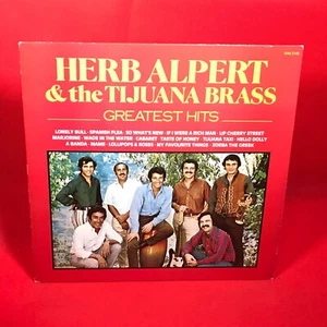 HERB ALPERT & THE TIJUANA BRASS Greatest Hits 1984 UK Vinyl LP Tijuana Taxi - Picture 1 of 4