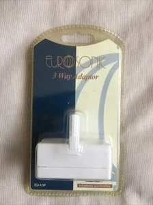 Eurosonic 3 WAY TELEPHONE ADAPTORS - Zdjęcie 1 z 4