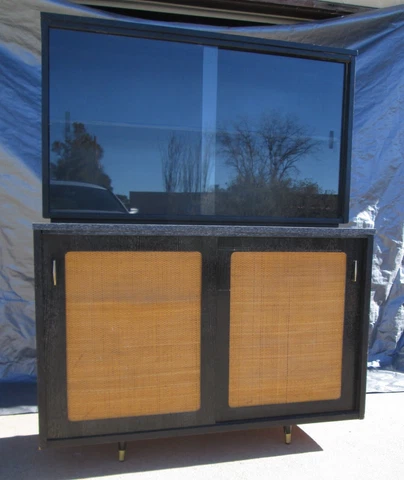 Vintage Holman Furniture China Hutch Buffet Credenza Mid Century Danish Modern Cover