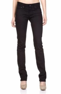 Jeans noir demi curve straight neuf Levi's taille W25-L32 (dda) - Imagen 1 de 7