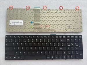 UK Laptop Tastatur MSI MS-16GF GT60 GE70 GT70 MS-16GC GE60 OHNE BACKLIT - Bild 1 von 1