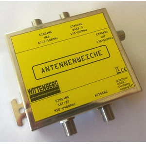 Wittenberg Antennenweiche 4 in 1 für UKW, DAB, UHF und Sat-ZF - Bild 1 von 1