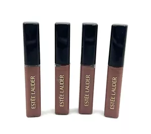 4Pcs: Estee Lauder Pure Color Envy Kissable Lip Shine ~ 140 Fiery Almond 4.6ml - Picture 1 of 5