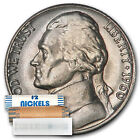 1960 Jefferson Nickel 40-Coin Roll Bu