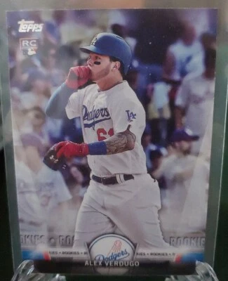 2018 Topps Salute Alex Verdugo Rookie RC  Los Angeles Angels #TS-80 - Image 1 of 2