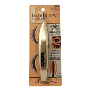 L'Oreal Paris Bambi Eye Washable Mascara Lasting Volume Black Brown - 0.28 fl oz - Picture 1 of 3