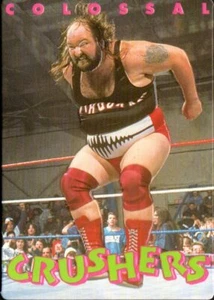 1994 Action Packed WWF Vintage Wrestling Card #34 Earthquake Colossal Crushers - Picture 1 of 2