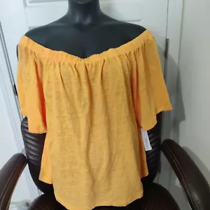 Camiseta Chico's con hombros descubiertos talla 4 (US XXL) NUEVA CON ETIQUETAS - Imagen 1 de 7