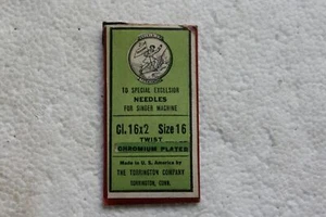 Excelsior 16x2 Twist Größe 16 NÄHMASCHINENNADELN - 10er Hülse - Neu aus altem Lagerbestand - Bild 1 von 1