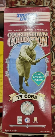TY COBB 12 inch Cooperstown Collection 1997 Starting Lineup Action Figure Cover