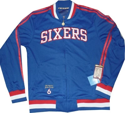 Chaqueta para hombre Julius Erving Philadelphia 76ers Adidas 5732A etiquetas nuevas mediana Foto 1 de 4