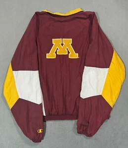 Minnesota Gophers Champion Vtg NCAA Winter Sports Jacket Windbreaker Sweater 2XL - Picture 1 of 11