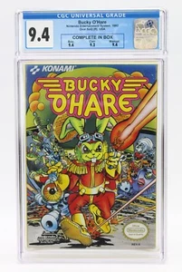 Bucky O'Hare (Nintendo, NES 1992) Not WATA - CGC 9.4 CIB - Single HIGHEST GRADE! - Picture 1 of 2