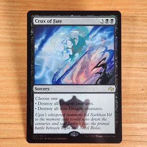 MTG - Crux of Fate FOIL FRF 065 2015 Fate Reforged NM Wipes Dragons/Non-Dragons - Picture 1 of 2