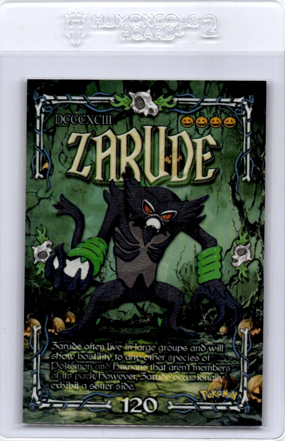 Peruvian Halloween pokemon Card Zarude  - Image 1 of 1