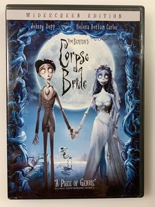 CORPSE BRIDE DVD Tim Burton / Johnny Depp / Helena Bonham Carter / Emily Watson - Imagen 1 de 2