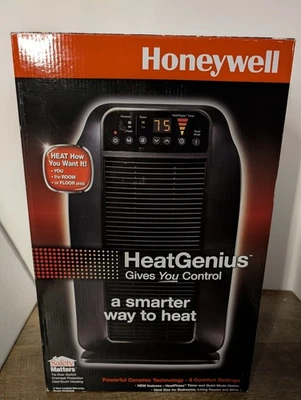 Calentador de cerámica Honeywell Heat Genius - negro - modelo # HCE845B Foto 1 de 4