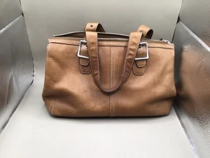 Coach Legacy 9545 Vintage Camel Tan Leather Tote Bag Umhängetasche - Bild 1 von 4