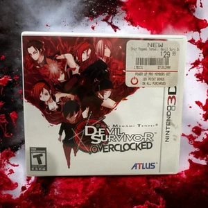 Shin Megami Tensei: Devil Survivor Overclocked (Nintendo 3DS, 2011) CIB - Foto 1 di 6