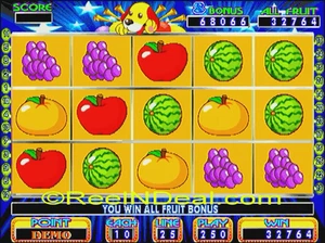 Amcoe Fruit Bonus 3G Cherry Master 25/14 Liner Slot PCB Platine mit opt. Skill Spin - Bild 1 von 21