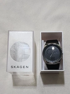 Skagen Denmark Quartz Black Dial Men's Watch SKW6070 MUST SEE - Picture 1 of 7