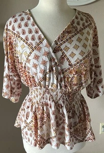 Ladies “Parallel Skies” Top Size M - Picture 1 of 2