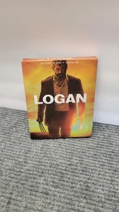 Logan (Blu-ray, 2017) 3-Disc Set w/ DVD & Slipcover - VERY GOOD - Picture 1 of 5