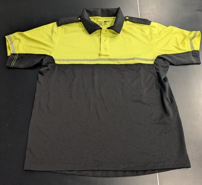 CAMISA POLO MANGA CORTA 5.11 TÁCTICA GRANDE BIKE PATROL 71322 ALTA VISIBILIDAD SEGURIDAD Foto 1 de 3