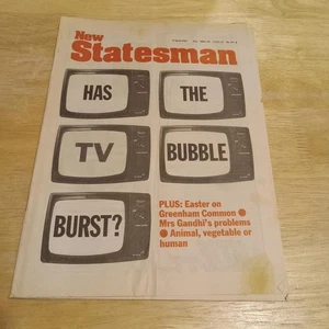 New Statesman Vol 105 No 2716 8 April 1983 UK Newsprint Has The TV Bubble Burst - Bild 1 von 6