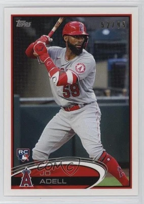 2021 Topps Transcendent Collection VIP Party /95 Jo Adell #1 RC - Image 1 of 2