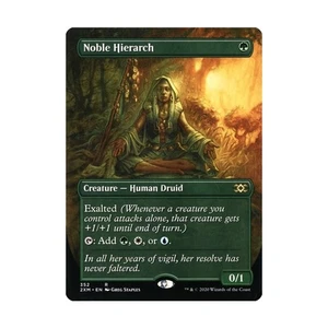 WOTC MtG Double Masters Noble Hierarch (Borderless) (R) NM - Picture 1 of 1