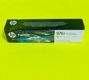 Cartucho de tinta amarillo extra alto rendimiento original HP 976Y para PageWide Pro 552 577 - Imagen 1 de 2