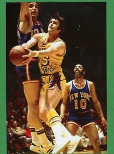 Gail Goodrich NBA Basketball Hall of Fame Signed 4x6 Color Photo E27193 - Picture 1 of 1