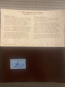 1953 NATIONAL GUARD POSTAL COMMEMORATIVE SOCIETY FIRST DAY COVER ISSUE STAMP - Picture 1 of 5