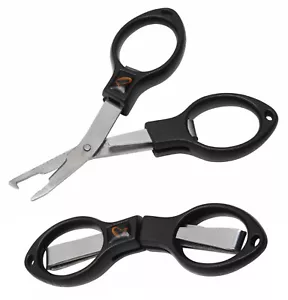 Savage Gear Magic Folding Scissor Faltbare Sprengring Zange & Geflecht Schere - Picture 1 of 3