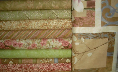 绗缝,SEW,织物 - 南海进口小夜曲面料套装 = 7 2/3 码 — 第 1/2 张图片