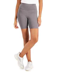INC International Concepts Compression Bike Shorts Grey Skies XX-Large - Picture 1 of 2