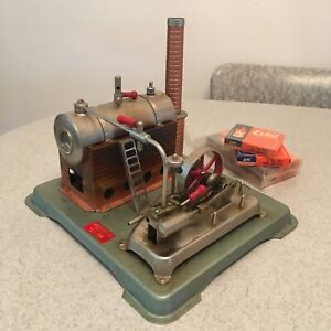 Vintage JENSEN Model 75 Toy Hobby Dry Fuel Steam Engine - UNTESTED