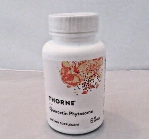 Thorne Research Quercetin Phytosome Dietary Supplement 60 Capsules Exp 04/2025 - Picture 1 of 5