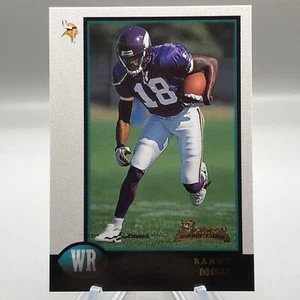 1998 Randy Moss Bowman #182 Rookie Card RC - Foto 1 di 3
