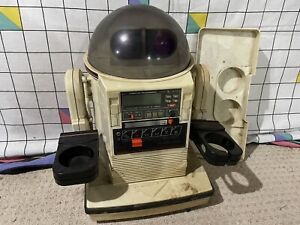 vintage 80s Tomy Omnibot 5402 Robot - FOR REPAIR/PARTS cassette player